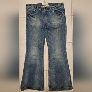 Maurices Blue Flare Leg Jeans